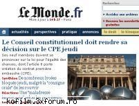 01 april.2006 Fara pacaleli ! - Le Monde Curtea Suprema a SUA s-a - Informatii  de  presa